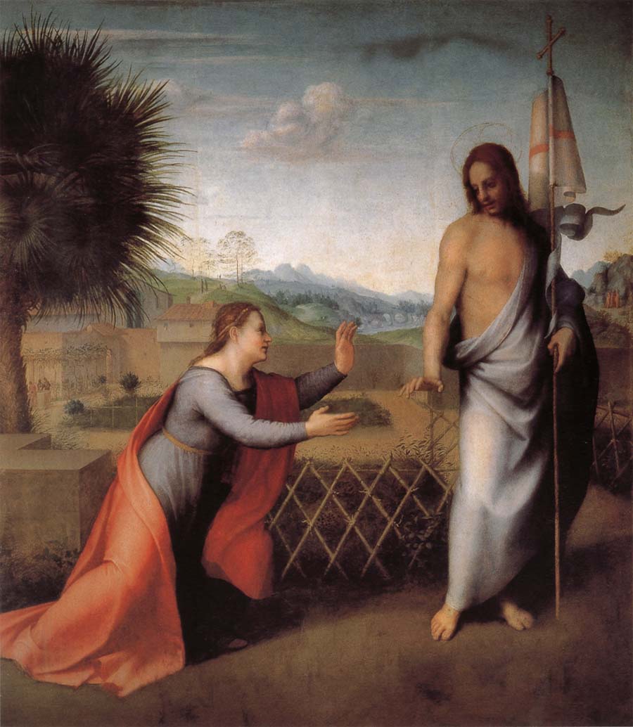 Andrea del Sarto Meeting of Relive Jesus and Mary